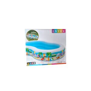 Piscina Inflable Ovalada Palmeras Intex 56490