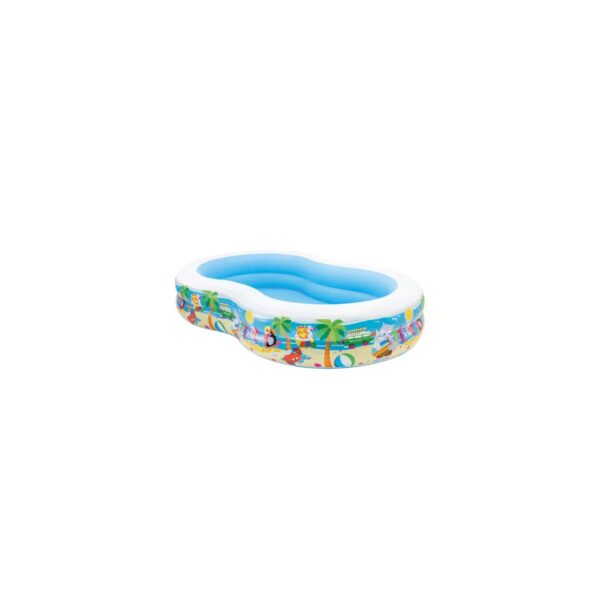 Piscina Inflable Ovalada Palmeras Intex 56490 - Image 3
