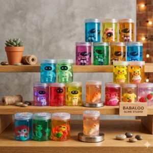 Slime Plastilina X 3 Para Niñas Con Muñeco