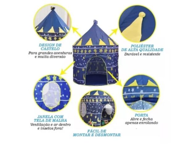 Castillo Mágico Plegable para Niños y Niñas - Image 2