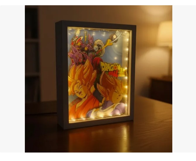 Lampara Cuadro 3d Dragon Ball - Image 5