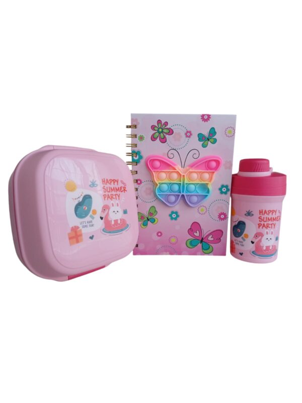 Kit Infantil Divertido Lonchera, Agenda Y Mini Resaltadores - Image 6