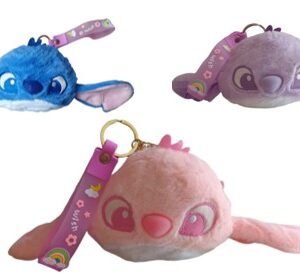 Monedero De Peluche Stich Con Llavero