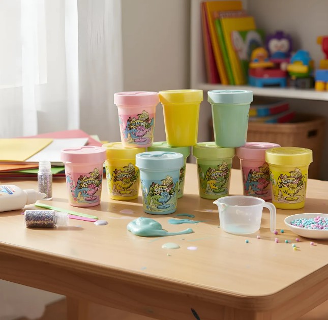 Slime X 6 Para Niños Gato-Mickey - Image 5