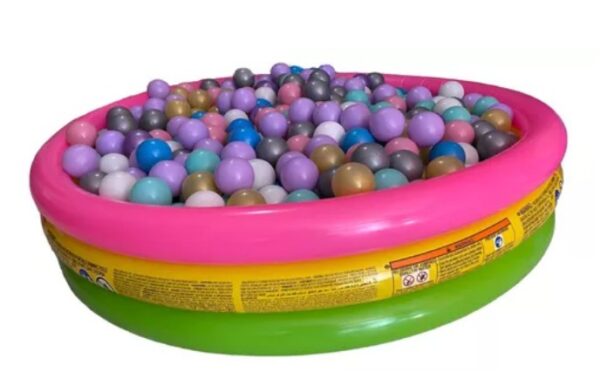 Piscina Inflable 147cm X 33cm + 100 Pelotas + Inflador - Image 3