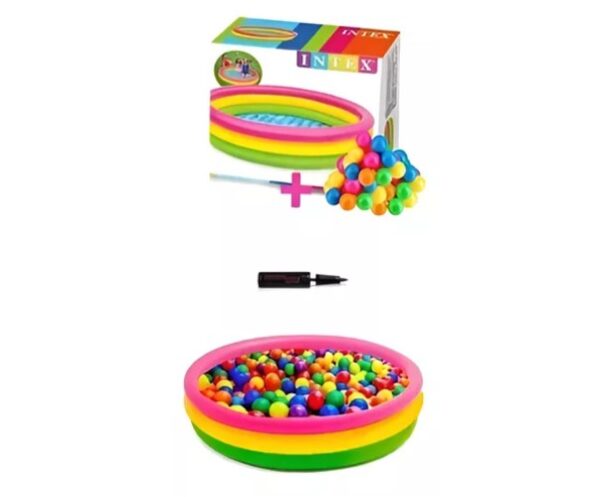 Piscina 114cm X 25cm + 100 Pelotas + Inflador - Image 2