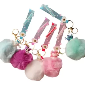 Llaveros Pompon De Peluche