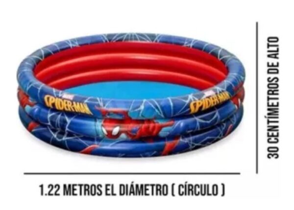 Piscina Inflable Spiderman 122cmx30cm 98018 - Image 7