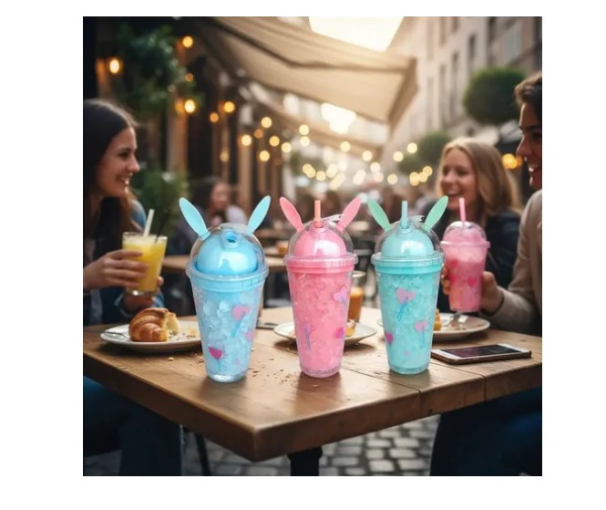 ✨ Vasos Mágicos con Diseño Divertido + Tapa y Pitillo🥤 - Image 7