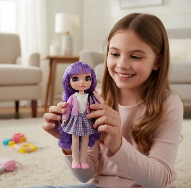 Muñeca Moda Rainbon Higo Con Accesorio - Image 14