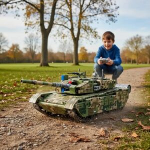 Tanque Militar Armable Control Remoto 897 Pcs