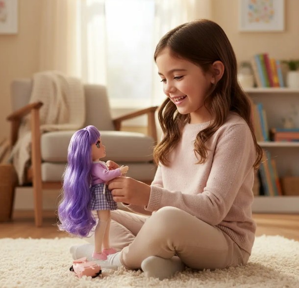 Muñeca Moda Rainbon Higo Con Accesorio - Image 16