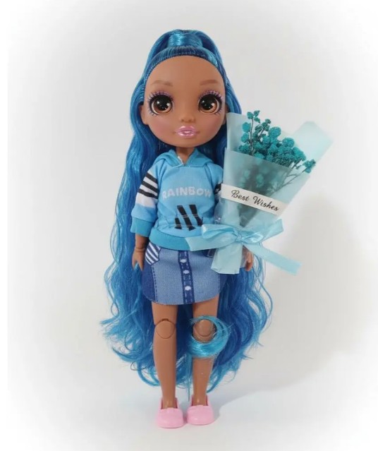 Muñeca Moda Rainbon Higo Con Accesorio - Image 18