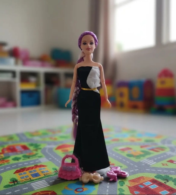 💖👗 Muñeca Fashion 30 cm Con Accesorios Ref. R577 ✨🎀 - Image 2