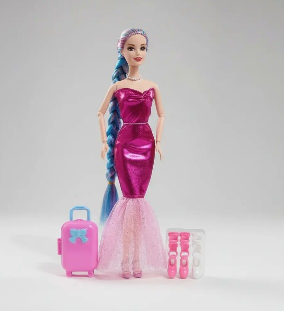 💖👗 Muñeca Fashion 30 cm Con Accesorios Ref. R577 ✨🎀 - Image 13