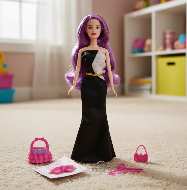 💖👗 Muñeca Fashion 30 cm Con Accesorios Ref. R577 ✨🎀 - Image 12