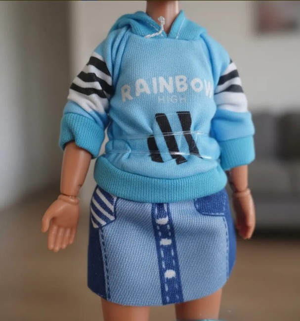 Muñeca Moda Rainbon Higo Con Accesorio - Image 19
