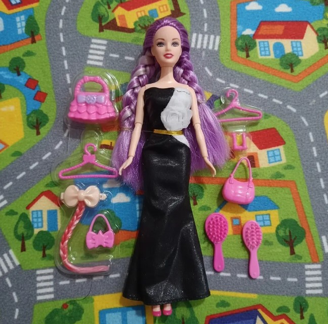 💖👗 Muñeca Fashion 30 cm Con Accesorios Ref. R577 ✨🎀 - Image 4