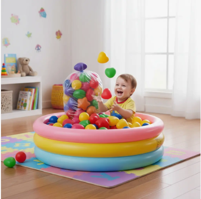 Piscina 114cm X 25cm + 100 Pelotas + Inflador - Image 6