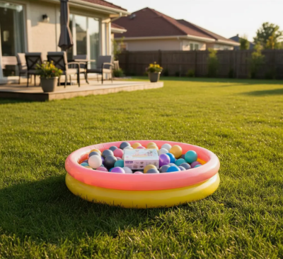 Piscina Inflable 86cm X 25cm + 100 Pelotas + 1 Rodadero Niña - Image 5