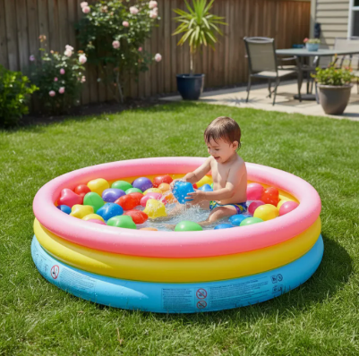 Piscina 114cm X 25cm + 100 Pelotas + Inflador - Image 2