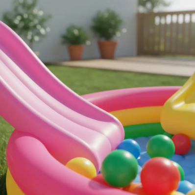 Piscina Inflable 86cm X 25cm + 100 Pelotas + 1 Rodadero Niña - Image 7