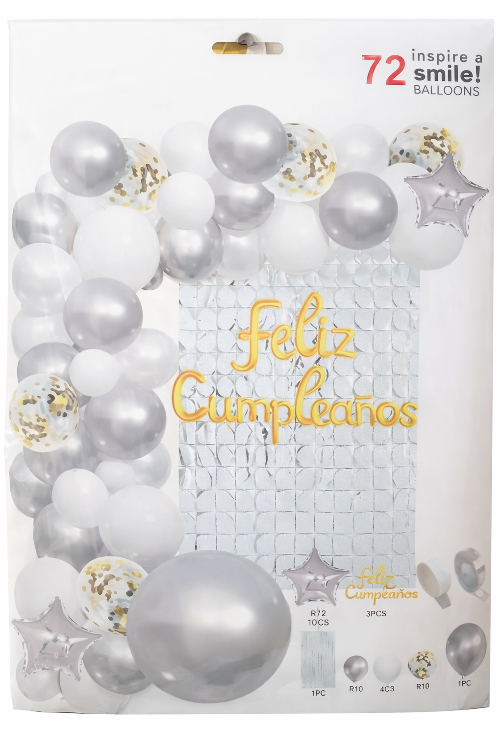 Kit Arco Elegante De 72 Pcs Fiestas Inolvidables - Image 46