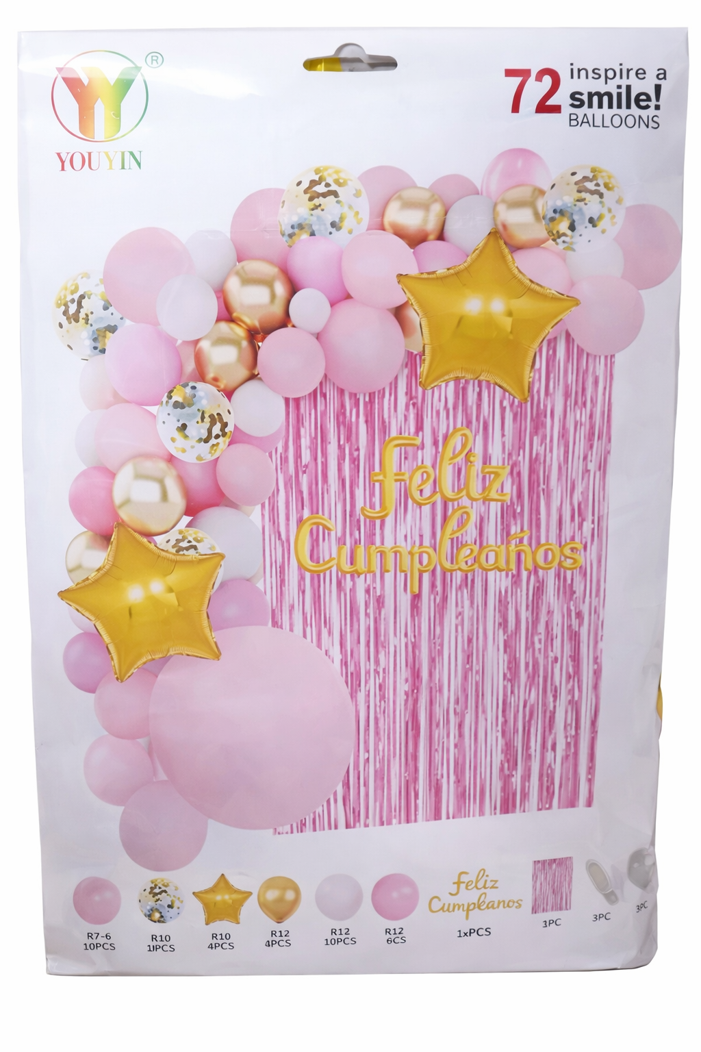 Kit Arco Elegante De 72 Pcs Fiestas Inolvidables - Image 42