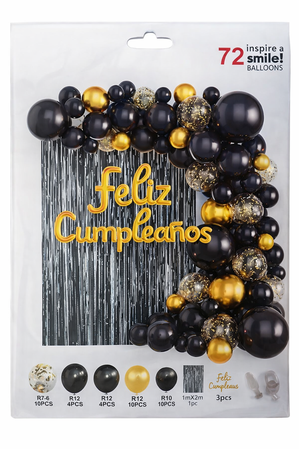 Kit Arco Elegante De 72 Pcs Fiestas Inolvidables - Image 45