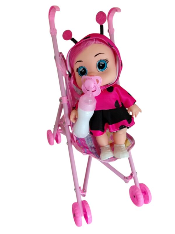 Muñeca Baby Con Sonido Y Coche - Image 7