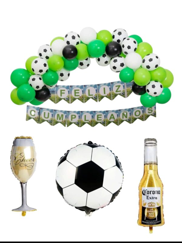 Arco Orgánico De Fútbol 42pcs Kit Completo - Image 4