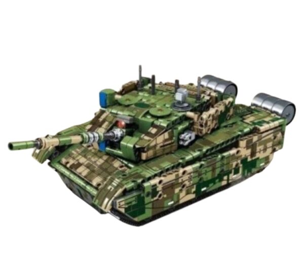 Tanque Militar Armable Control Remoto 897 Pcs