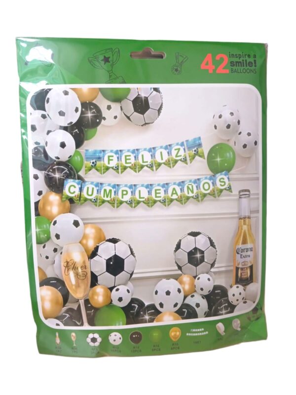 Arco Orgánico De Fútbol 42pcs Kit Completo - Image 6