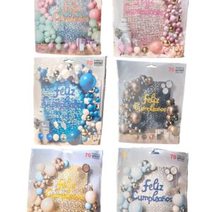 Arco Decorativo De 70pcs Para Cumpleaños-eventos Especiales
