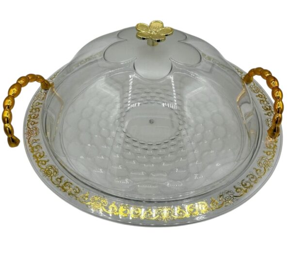 Bandeja Elegante Con Cúpula Transparente Para Tus Reuniones - Image 5
