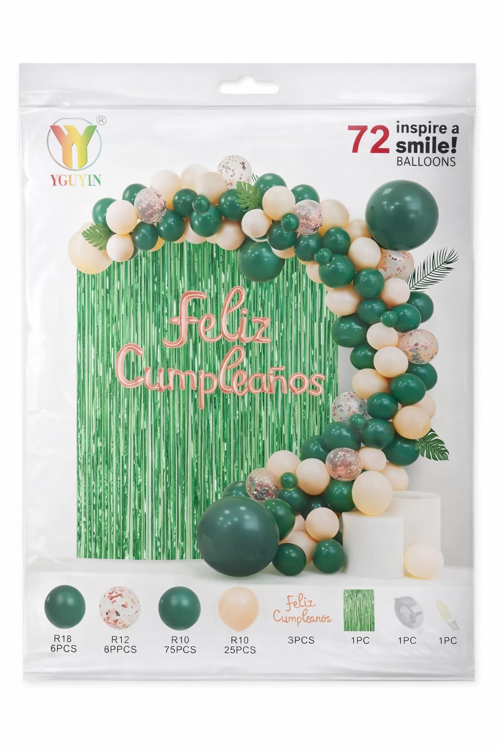 Kit Arco Elegante De 72 Pcs Fiestas Inolvidables - Image 40