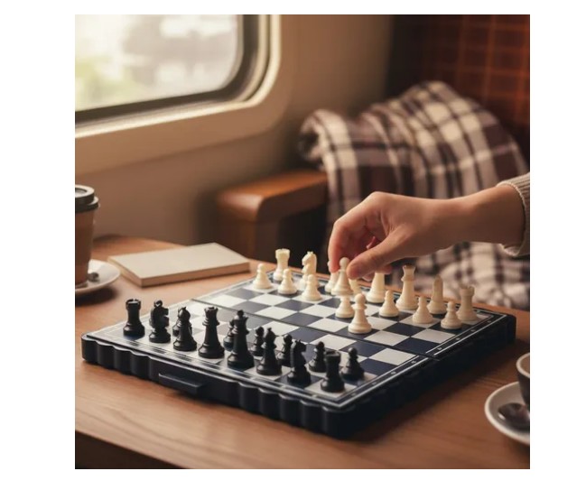 ♟️🎒 Ajedrez Mini Magnético Plegable♟️🎒