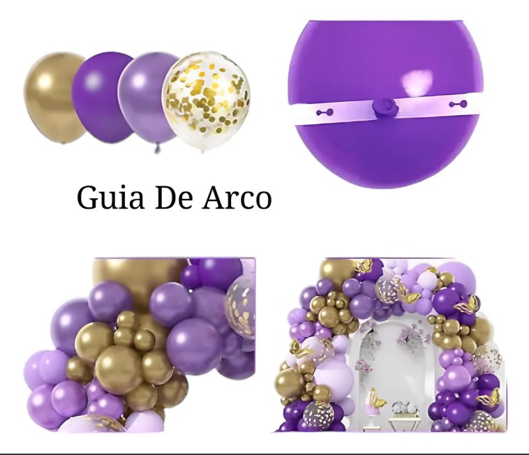 Kit Arco Elegante De 72 Pcs Fiestas Inolvidables - Image 26