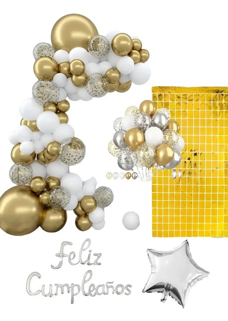 Kit Arco Elegante De 72 Pcs Fiestas Inolvidables - Image 29