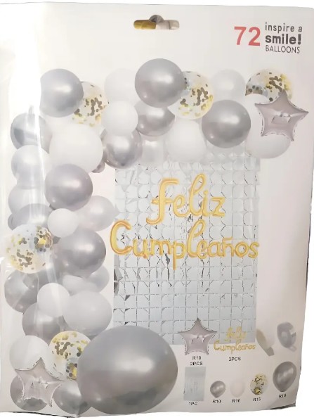 Kit Arco Elegante De 72 Pcs Fiestas Inolvidables - Image 14