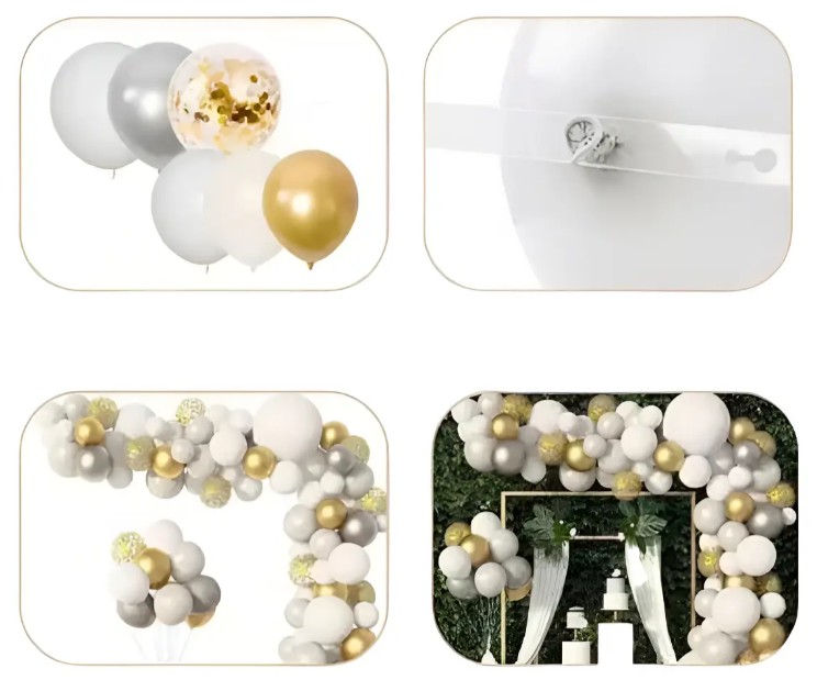 Kit Arco Elegante De 72 Pcs Fiestas Inolvidables - Image 11