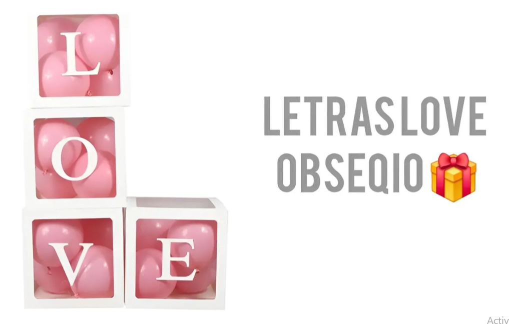 Caja Cubo Baby Decorativo Para Globos X4 Unidades - Image 3