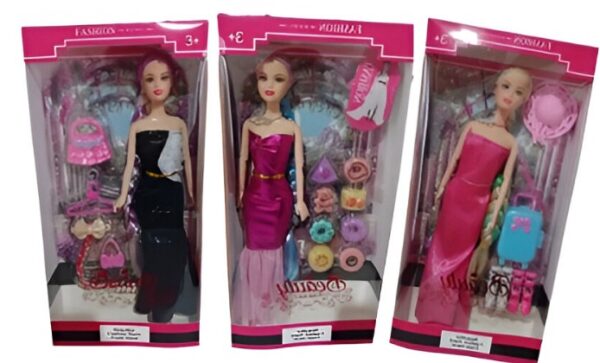 Muñeca Fashions 30cm Con Accesorios Ref. R577