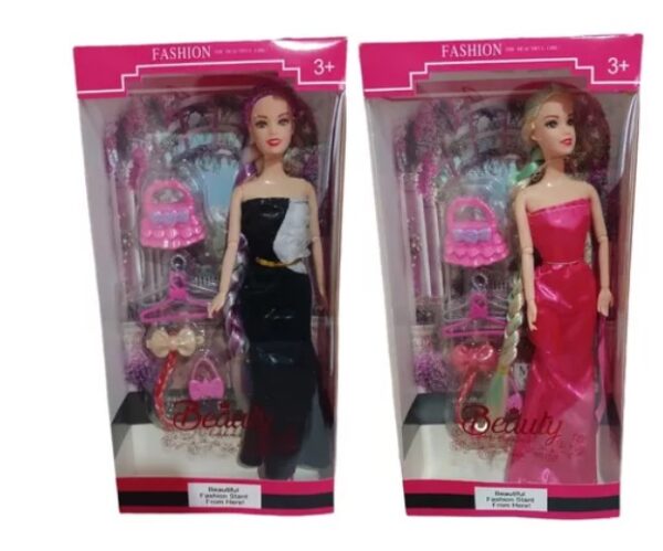 Muñeca Fashions 30cm Con Accesorios Ref. R577 - Image 2