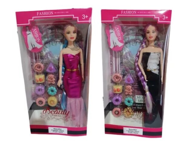 Muñeca Fashions 30cm Con Accesorios Ref. R577 - Image 4