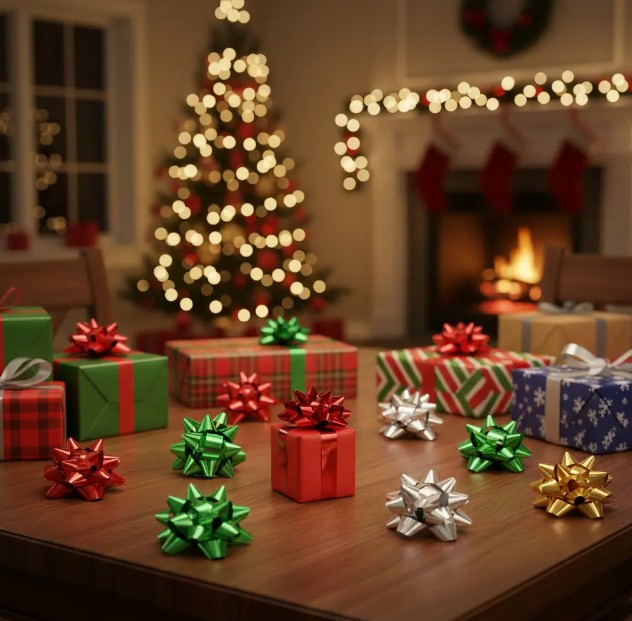 🎀✨ Moños Metalizados De Estrella x40 Unidades – Regalos Con Estilo ✨🎁 - Image 5