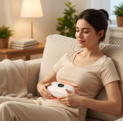 🌸🔥 Almohadilla De Cólicos Recargable – Adiós al Dolor Menstrual 💖 - Image 12