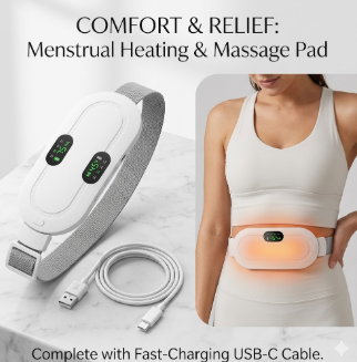 🌸🔥 Almohadilla De Cólicos Recargable – Adiós al Dolor Menstrual 💖 - Image 16