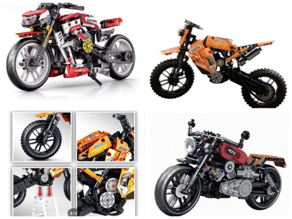 Motos Para Armar, Listas Para La Aventura