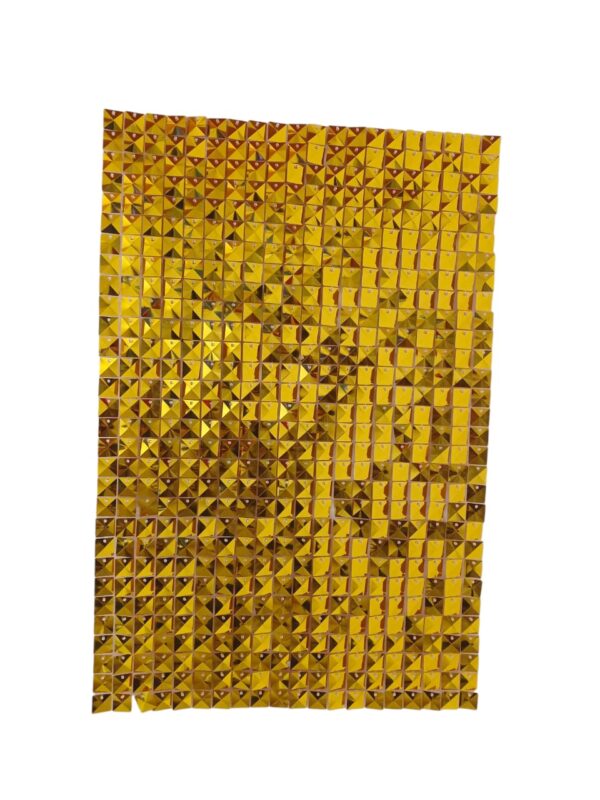 Fondo Cortina De Lentejuelas 6 Paneles De Pared Brillantes - Image 7